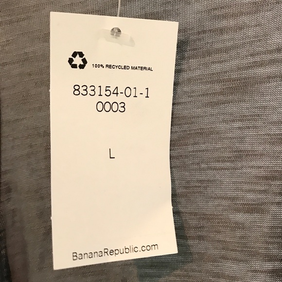 Banana Republic studded gray tank. NWT - womens size L. - Picture 9 of 13